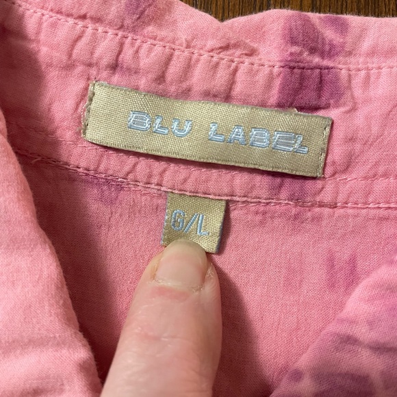 Pink and purple button down shirt - Picture 2 of 3